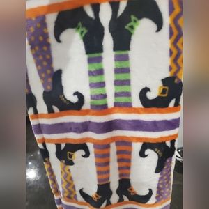 HTF Witch Legs Throw Blanket-NWT
